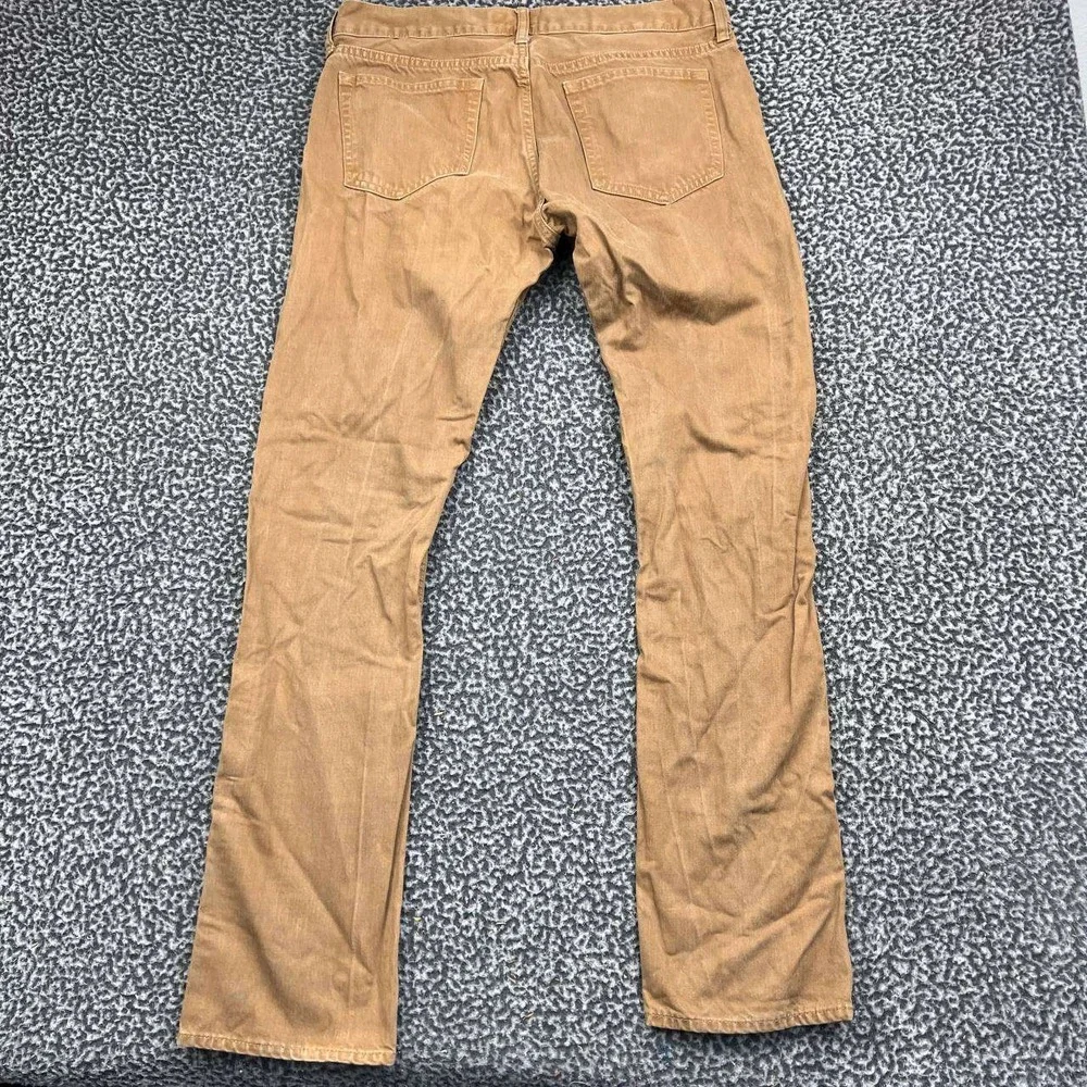 J.Crew 484 Slim Fit Pants Mens 32x32 Brown Cotton Chino Trousers Pockets